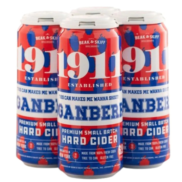 1911 Loganberry Hard Cider 4pk 355ml