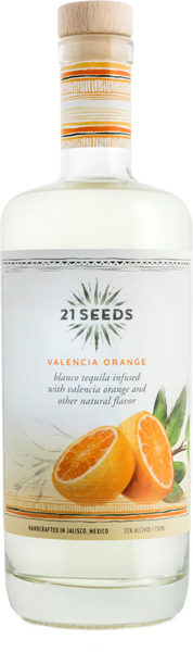 21 Seeds Valencia Orange Tequila 750ml