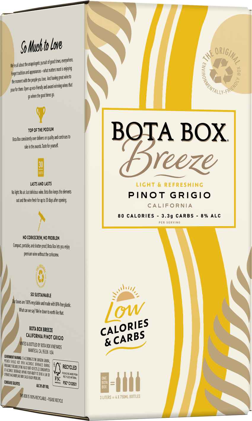 Bota Box Breeze Pinot Grigio 3L