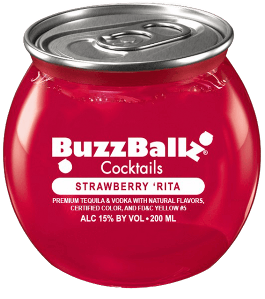 BuzzBallz Strawberry 'Rita 200ml