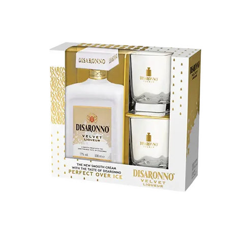 Disaronno Velvet Cream Liqueur Gift Pack 750ml