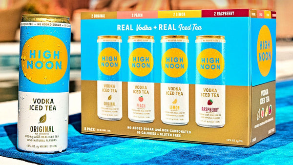 High Noon Iced Tea Vodka 8pk 355ml