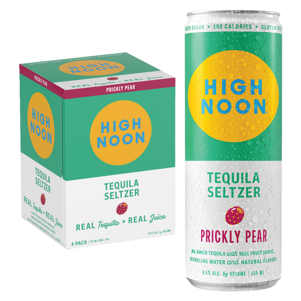 High Noon Tequila Prickly Pear 4pk 355ml