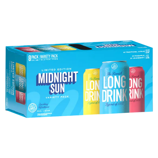 The Finnish Long Drink Variety 8pk 355ml