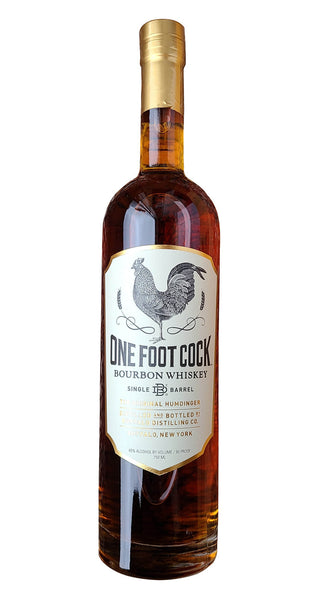 One Foot Cock Straight Wheated 7yr Bourbon 750ml