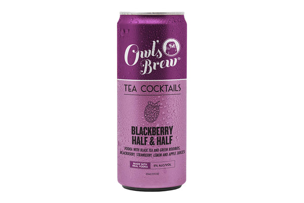 Owls Brew Blackberry Half & Half 355ml