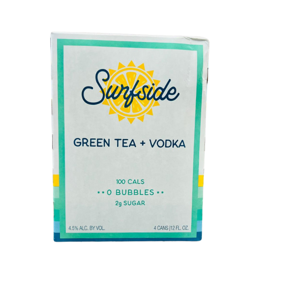 Surfside Green Tea Vodka 4pk 355ml