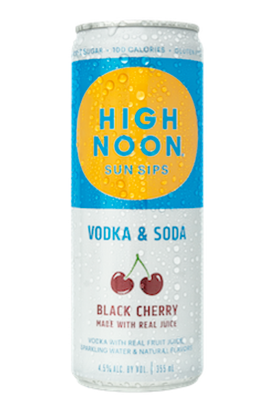 High Noon Black Cherry Sun Sips 4pk