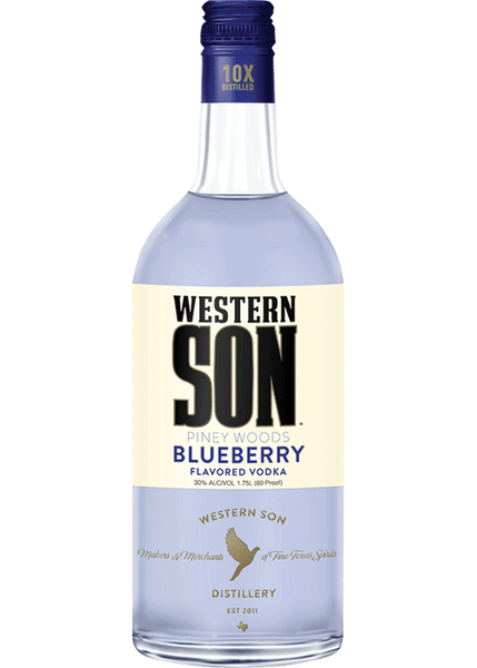 Western Son Blueberry Vodka 1.75L